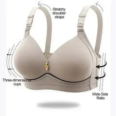 Sports Bra Bralette Sexy Large Size No Steel Ring Lingerie Push Up Breathable Women's Underwear Thin Cup Glossy Bras Mujer