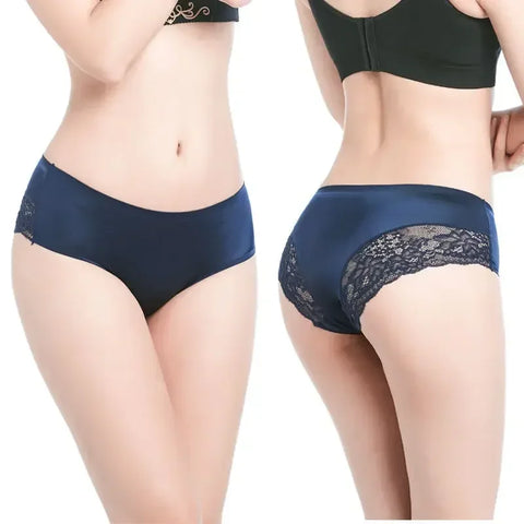 1pc Seamless Women Hollow Out Panties Set Underwear Comfort Lace Briefs Low Rise Female Sport Panty Soft Lady Lingerie