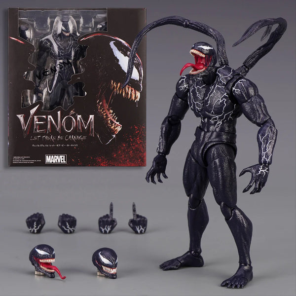 Venom legends Action Figure Joint Movable Toys Change Face Statue Model Doll Collectible kids for Toy Gift