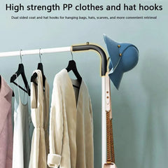 144*95*44.5cm Heavy Duty Hanger Shelf Clothes Hanging Display Rack Shoe Storage Rack